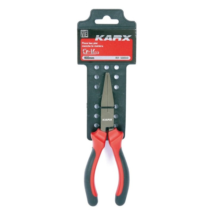 Pince à Becs Plats 160mm Cr-V KARX