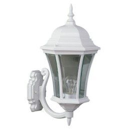 Applique Extérieure Montante 100W E27 Fonte Blanche ADELA