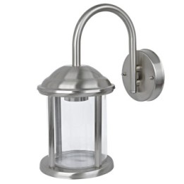 Applique Extérieure Cylindre 60W E27 Inox LODENA