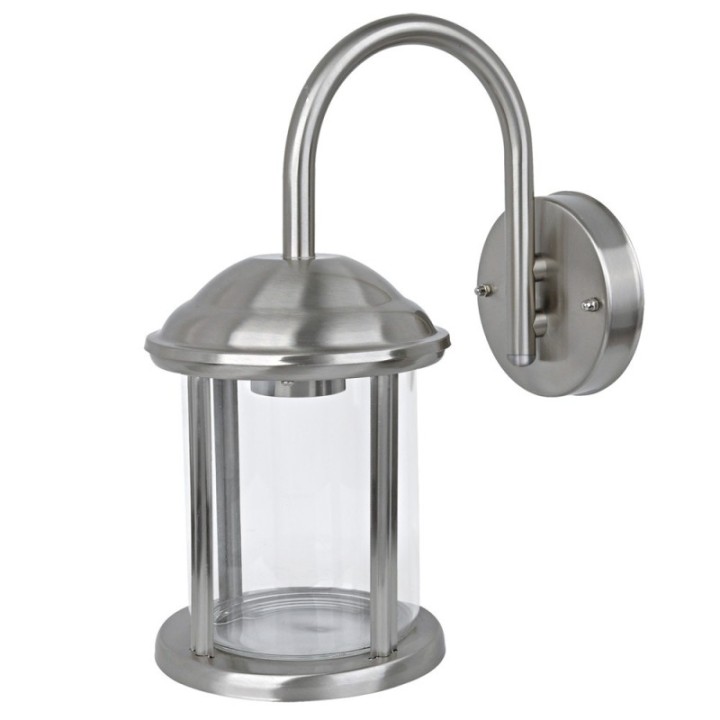 Applique Extérieure Cylindre 60W E27 Inox LODENA