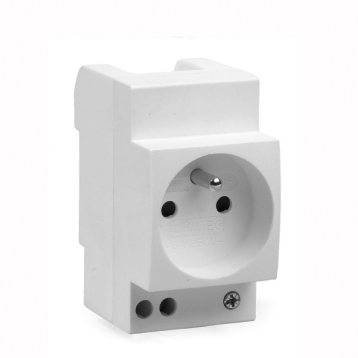 Prise modulaire 2 P+T 16A OHMTEC