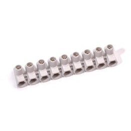 Lot de 10 barrettes de 9 connexions à vis unilatérale