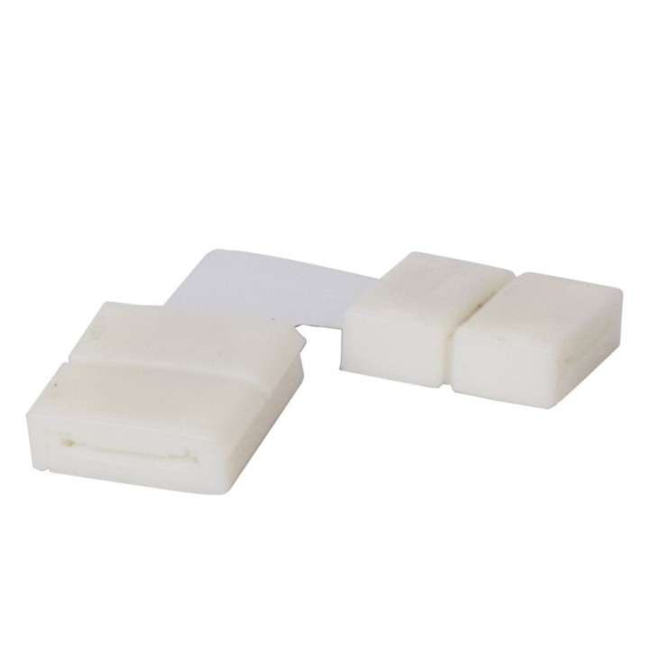 2 connecteurs angle 90° 8mm pour ruban LED