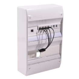 Coffret de communication grade 2 TV et fibre optique
