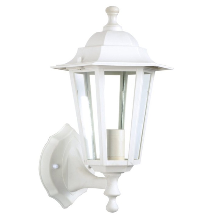Applique Montante Extérieur E27  max 60W blanc - ELINA