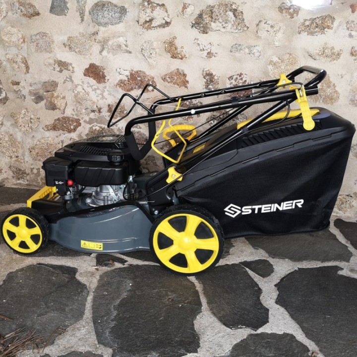 Tondeuse thermique autotractée 4 en 1 - 4CV - 144 cm³ - 46 cm