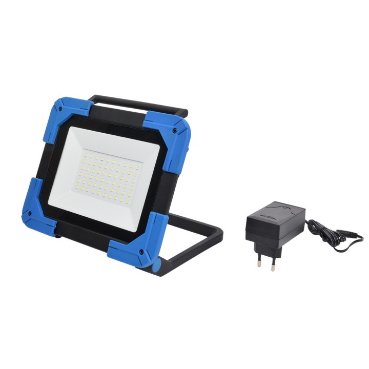 Projecteur de chantier LED Batterie Rechargeable Extra Plat 30W IP54 NALTO