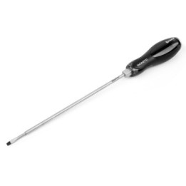 Tournevis Plat Lame Traversante Electricien Non Isolé Long 3.5x200mm KARX