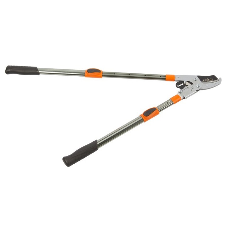 Coupe Branches à Crémaillère Ø 45mm Manche Téléscopique 68cm à 95cm KRISALYS