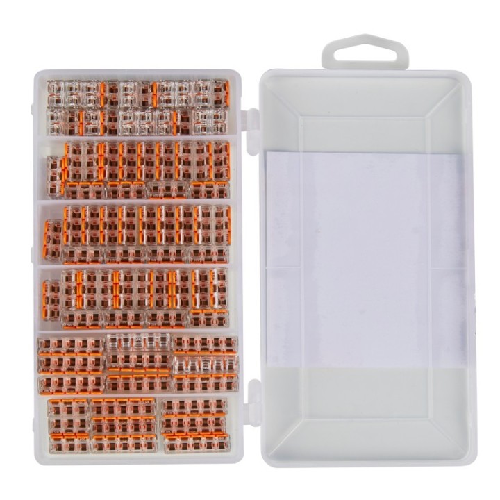 Coffret 80 Wago 221 - 20x2 Entrées - 45x3 Entrées - 15x5 Entrées