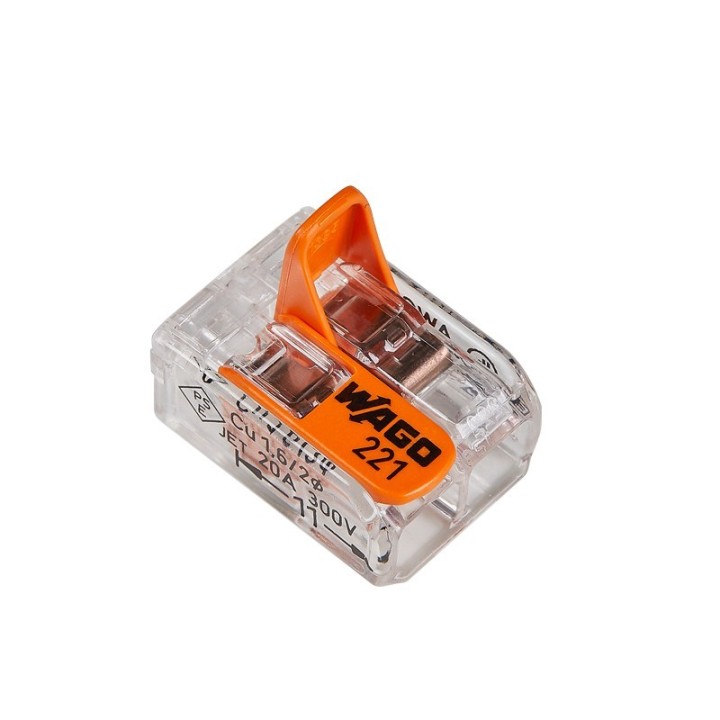 Coffret 80 Wago 221 - 20x2 Entrées - 45x3 Entrées - 15x5 Entrées