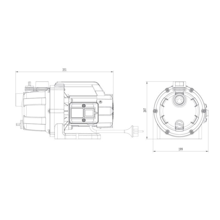 Pompe de Surface 800W Auto amorçante Mc Kerson