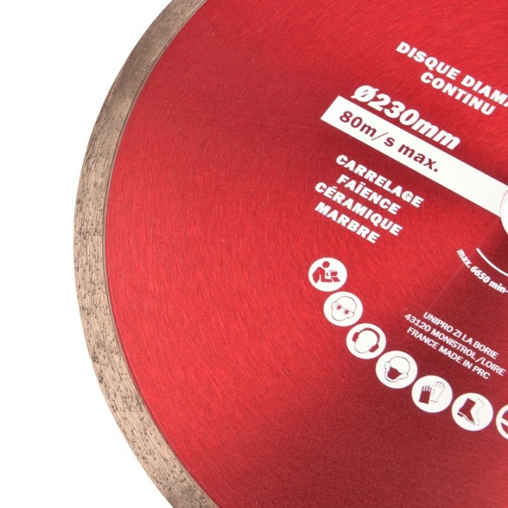 Disque Diamant Continu 115 x 22.23 mm FEROCE