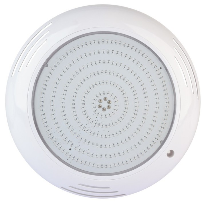 Projecteur 18W pour piscine hors sol en structure bois  IP68 - couleur variable par télécommande - diamètre 240 mm CREALYS
