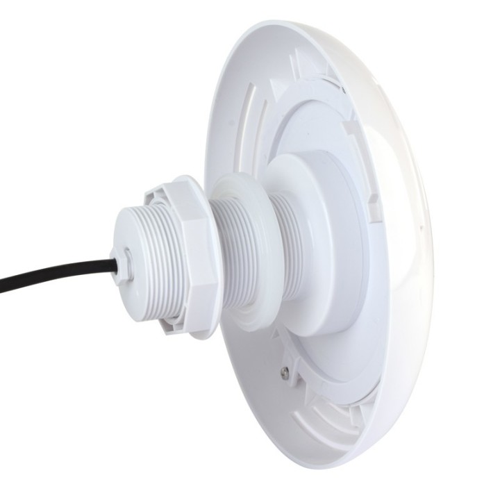Projecteur 18W pour piscine hors sol en structure bois  IP68 - couleur variable par télécommande - diamètre 240 mm CREALYS