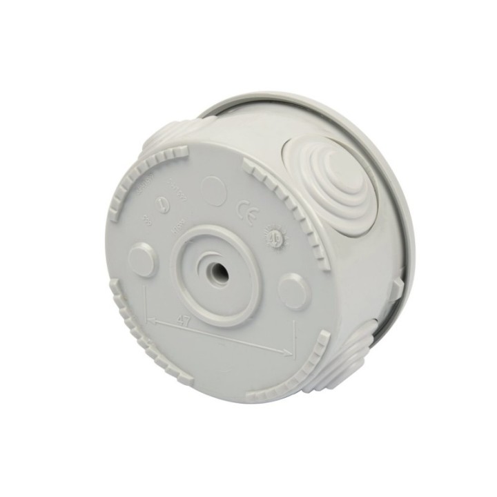 Boîte Etanche Ronde 4 Entrées 70x35mm IP55 NALTO SIRIUS 54