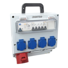 Coffret d'atelier mural monophasé et triphasé OHMTEC