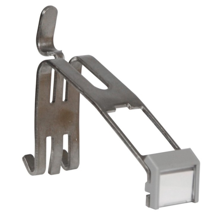 Pack 4 Connecteurs RJ45 CAT.6 + 4 Supports rail DIN pour connecteur RJ45 CAT.6 NALTO