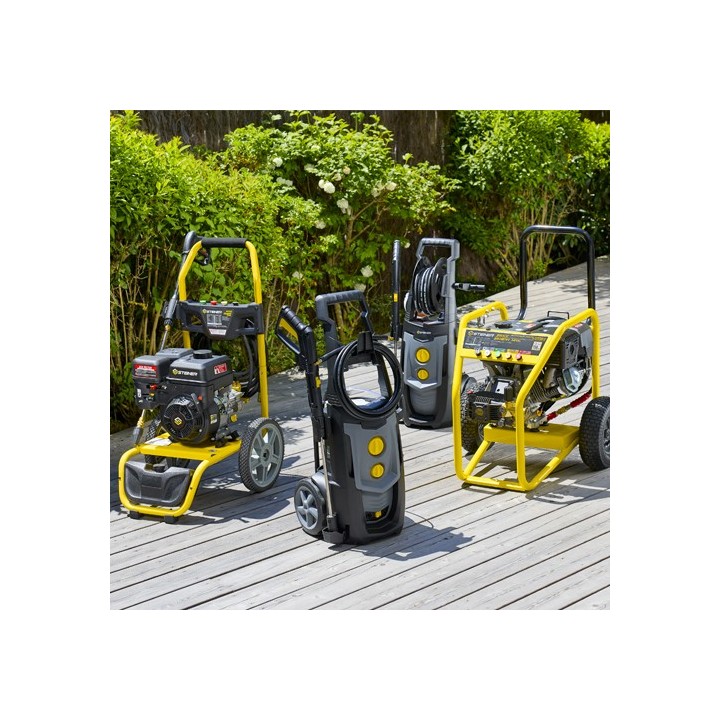 Nettoyeur haute pression électrique 2000W 160 Bar + lance turbo + lance à jet réglable STEINER