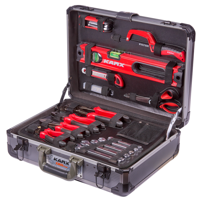 Mallette à outils alu 110 pièces