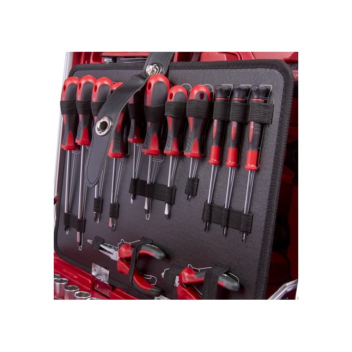 Mallette à outils alu 110 pièces