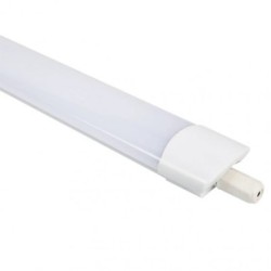 Réglette LED étanche extrudée 155cm 55W 4000K IP65 CREALYS