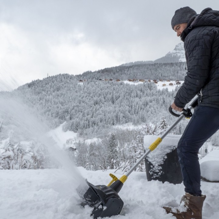 Fraise à Neige Déneigeuse Sans Fil 40V Brushless (sans batterie) STEINER