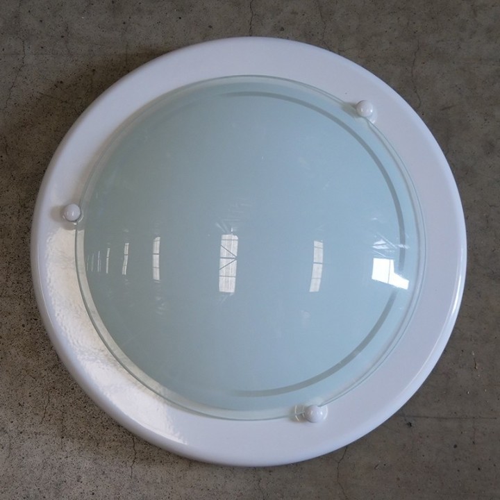 APPLIQUE RONDE 60W BLANCHE E27