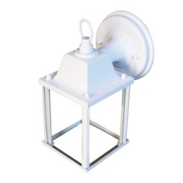Applique Blanche 4 Faces LIVIA 60 W max. 