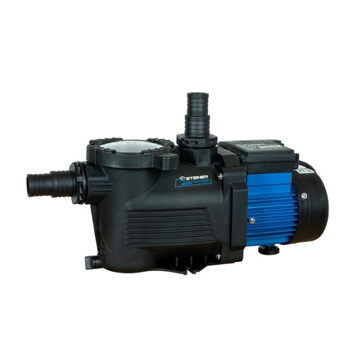 Pompe Filtration Piscine Hors Sol et Enterrée 550W 14m³/h Auto Amorçante STEINER