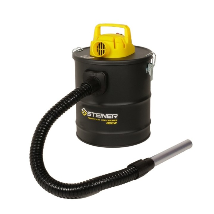 Aspirateur vide cendres 15L Moteur 800W STEINER
