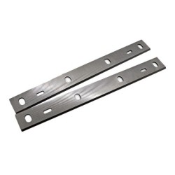Jeu de 2 fers pour raboteuse-dégauchisseuse 1250W Steiner Réf 212111
