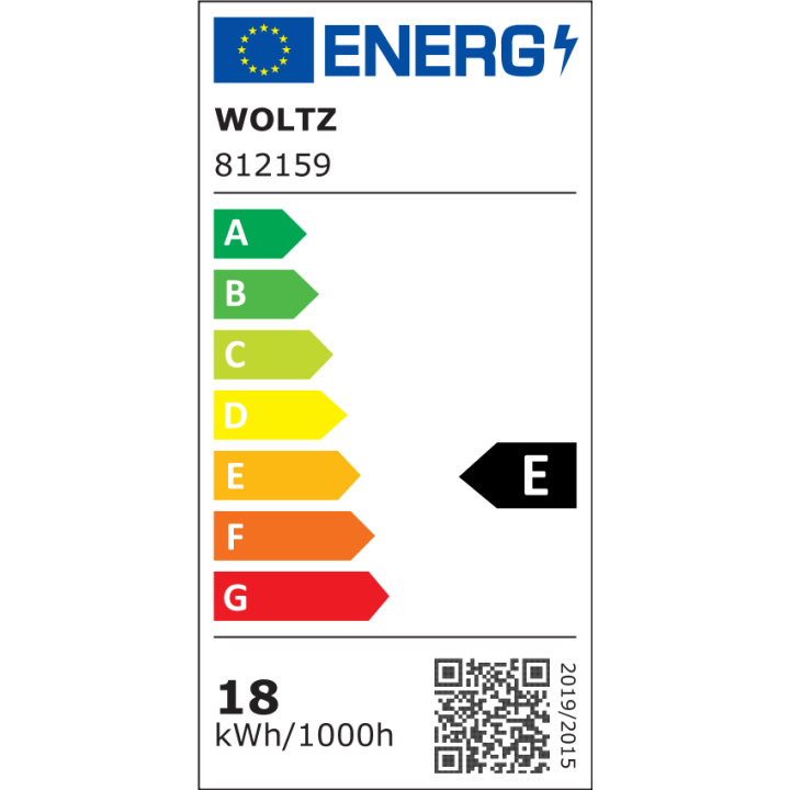 Dalle LED Ronde Plate Spot Encastrable 18W 3000K