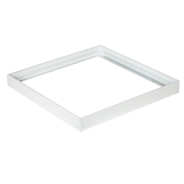 Pack dalle LED 36W backlit recouvrable 600x600mm + cadre pose saillie WOLTZ