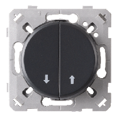 Commande Volet Roulant Anthracite EPURE