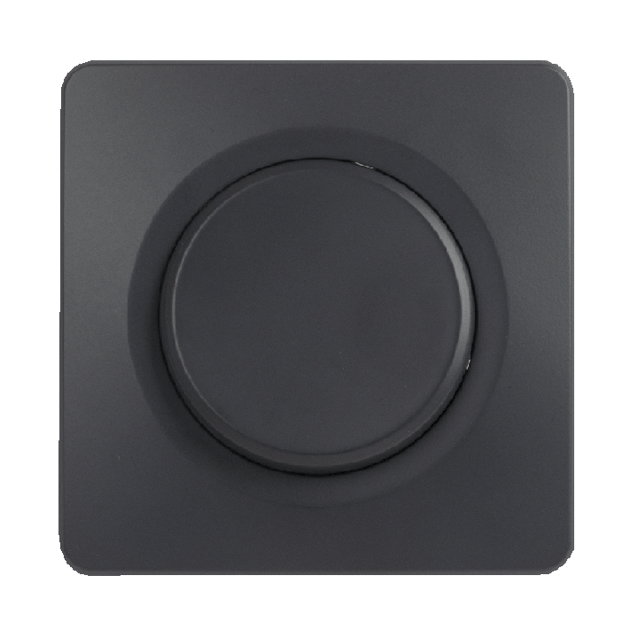 OHMTEC Epure Interrupteur Va et vient Anthracite