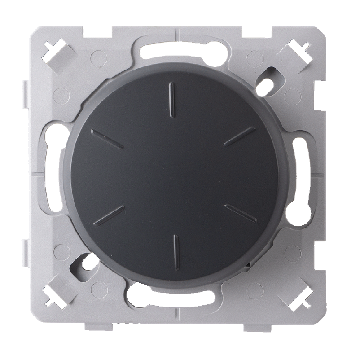 Variateur Compatible Led Anthracite EPURE