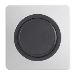 OHMTEC Epure Interrupteur Va et vient Anthracite