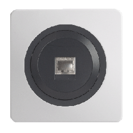 OHMTEC Epure Prise Rj45 Cat6 Anthracite 