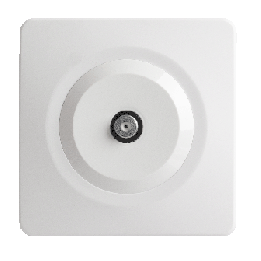 OHMTEC Epure Prise TV type F blanc complet