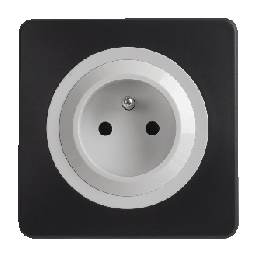 OHMTEC Epure Prise 2P+T Auto Blanc 