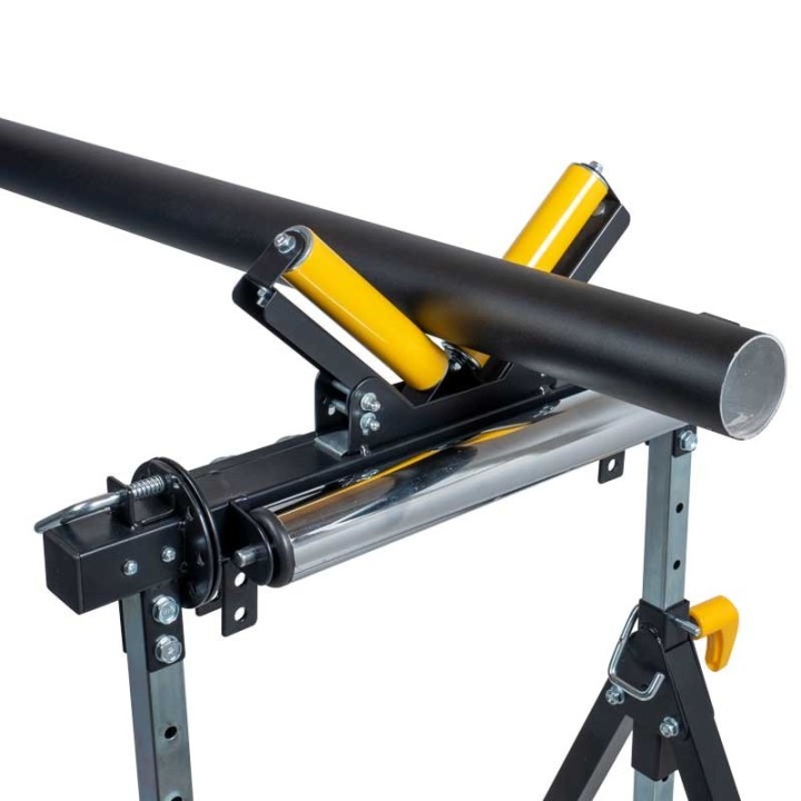 Tréteau télescopique multifonction 4 en 1 200Kg max avec hauteur réglable de 83 à 128cm FEROCE