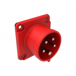 Prise mâle 16A 3P+N+T étanche 400V IP44