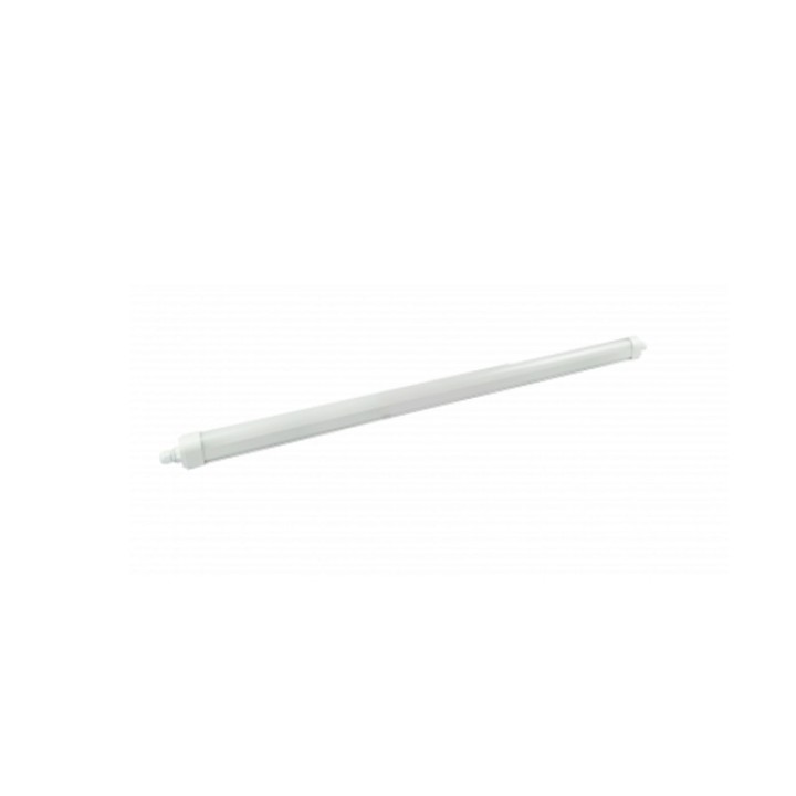 Réglette LED étanche câblage traversant 120cm 36W 4000K IP66 EXALIGHT