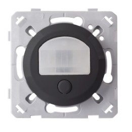 OHMTEC Epure Interrupteur automatique compatible Led anthracite 