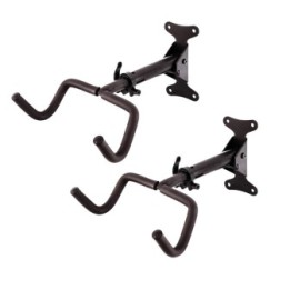 Lot de 2 supports muraux pour vélo