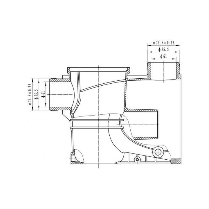 Pompe Filtration Piscine Hors Sol et Enterrée 2200W - 31m³/h Auto amorçante STEINER