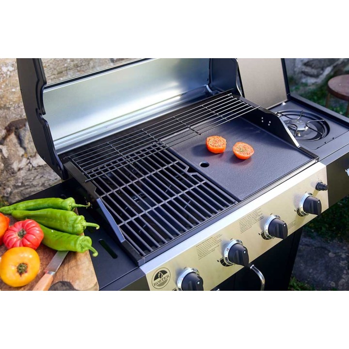 Pack complet BBQ à gaz 5 feux ROSTER