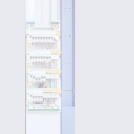 Gaine technique de logement 5 modules - 105 mm