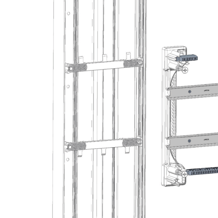 Set de 2 supports universels pour GTL 250 mm